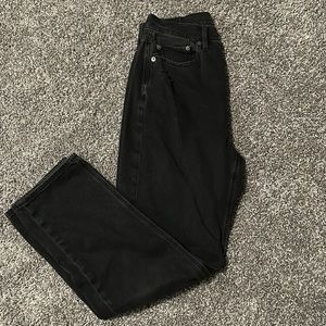 Black AE Highest Rise 90’s Boyfriend Jean - Size 4